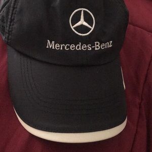Nike/Mercedes Benz cap color: Black/Cream rim one size